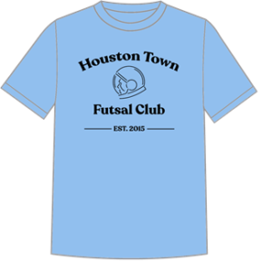 houston town futsal club pickup shirt